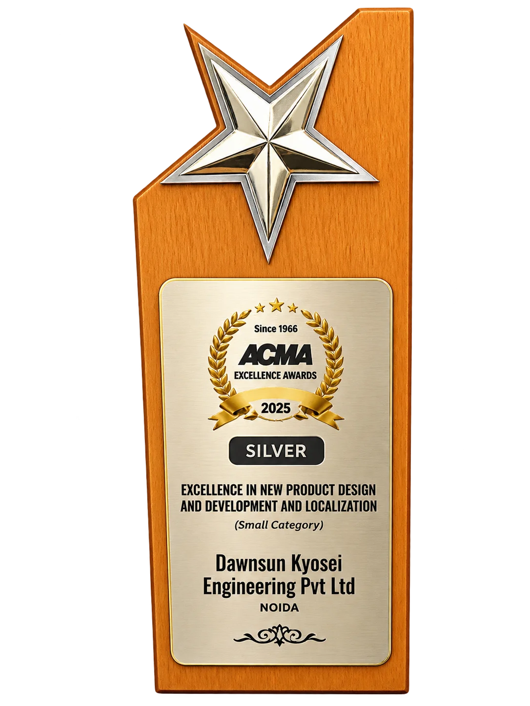 ACMA Excellence Awards 2025 Trophy